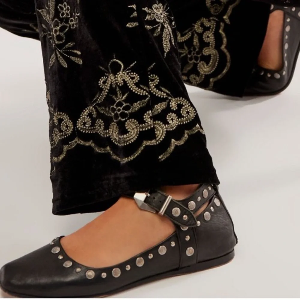 Mystic Mary Jane Ballet Flats Size 8 - Picture 2 of 2